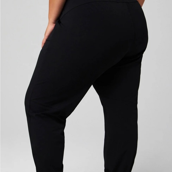 Fabletics Black Track Pants - Picture 2 of 5